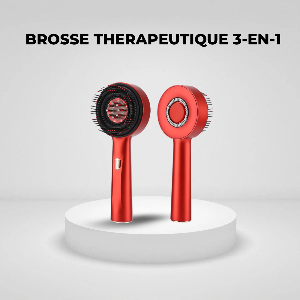 Brosse électrique massage cuir chevelu